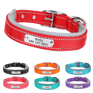 Collier pour chien réfléchissant personnalisable - Heine